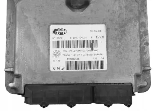 Fiat Panda II Engine control unit/module ECU 55196261