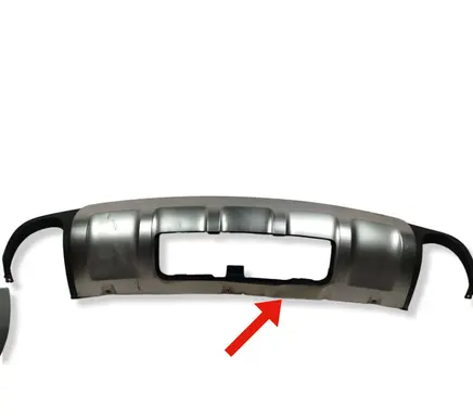 Rear bumper lower part trim