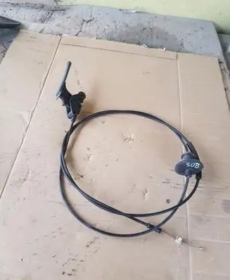 Engine bonnet/hood lock release cable