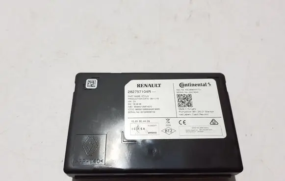 Renault Scenic IV - Grand scenic IV GPS navigation control unit/module 282757104R