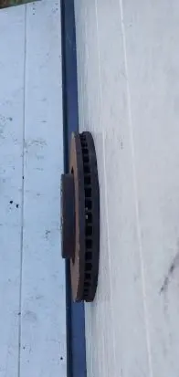 Front brake disc