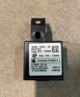 Land Rover Discovery Sport Ignition lock AH4N15607AE 28227917 CCAR09LP0300T0