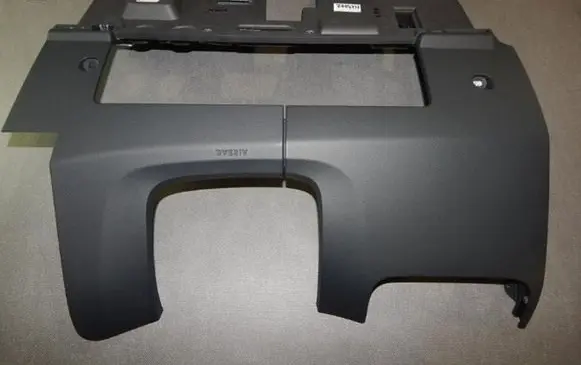 Volkswagen Touareg II Dashboard lower bottom trim panel 7P1858366A