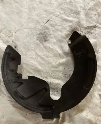 Citroen C5 Front brake disc dust cover plate 