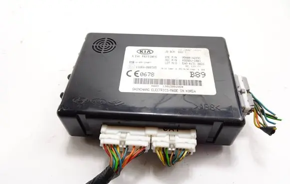 KIA Pro Cee'd II Central body control module 95400A2891 116RA000385 49D88U1001