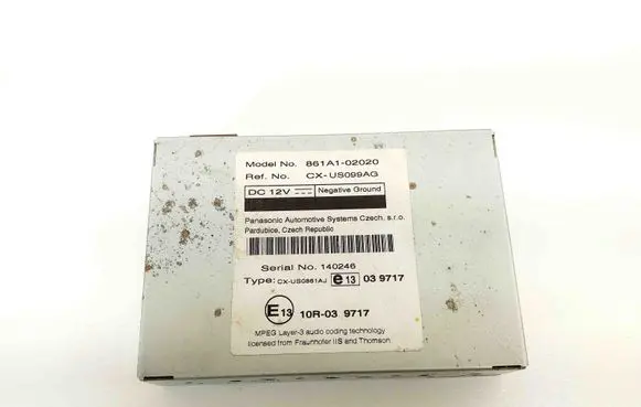 Toyota Verso-S Other devices 861A102020