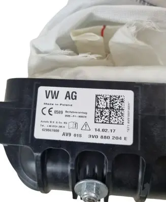 Skoda Superb B8 (3V) Passenger airbag 3V0880204E