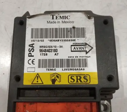 Citroen C5 Airbag control unit/module 9648403180 1728A7 1728