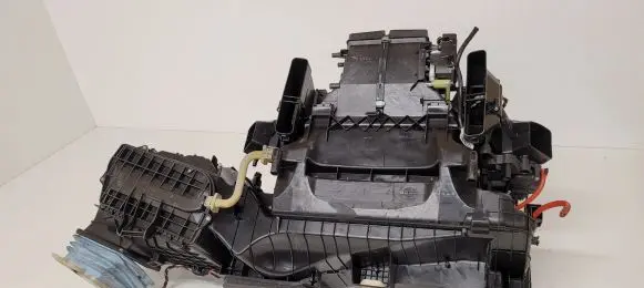 Interior heater climate box assembly
