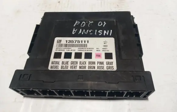Opel Insignia A Comfort/convenience module 13575111