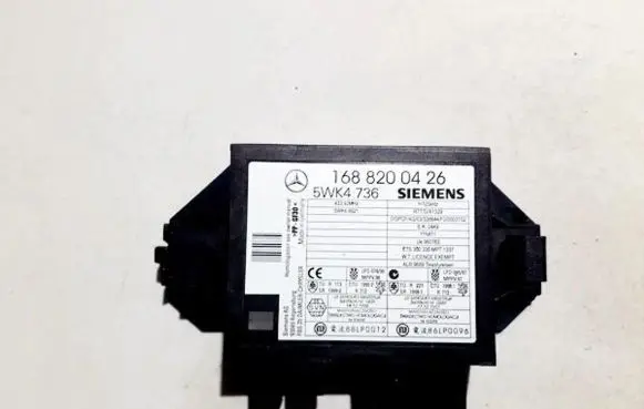 Mercedes-Benz A W168 Immobilizer control unit/module 1688200426 5wk4736