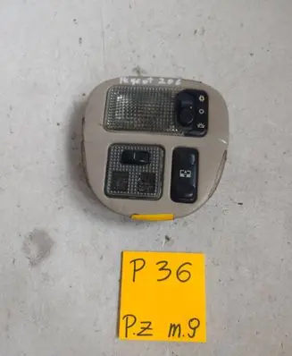 Peugeot 206 Headlining lighting console trim 9625049377