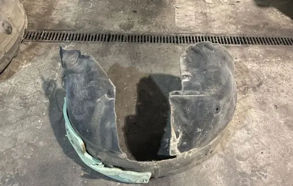 Ford Puma Front wheel arch liner splash guards