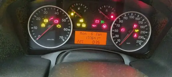Fiat Croma Speedometer (instrument cluster) 51735924 503001090100 90271