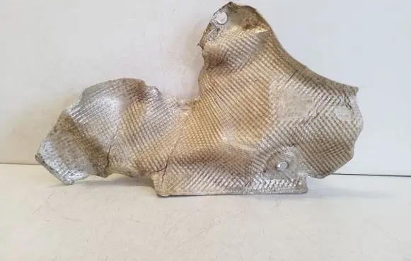 Audi A6 S6 C8 4K Heat shield in engine bay 4K0399300