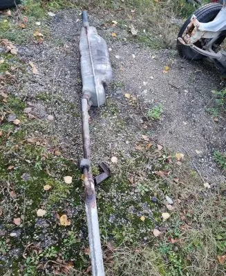 BMW 5 E34 Exhaust gas pipe 