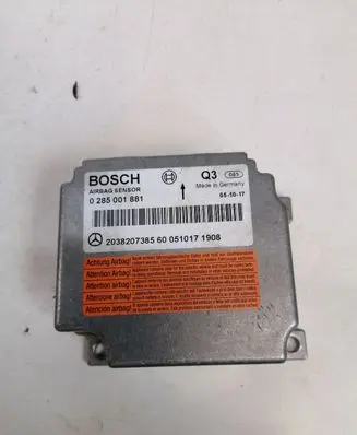 Mercedes-Benz C W203 Airbag control unit/module 0285001881