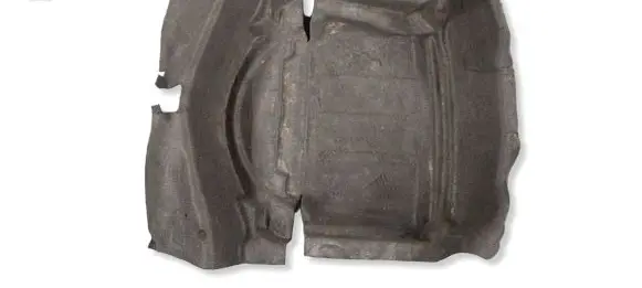 Porsche Cayenne (92A) Trunk/boot mat liner 7P0863697A