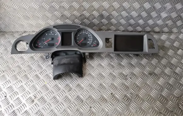 Audi A6 S6 C6 4F Speedometer (instrument cluster) 4F0919603B 5550007301 4F1857115