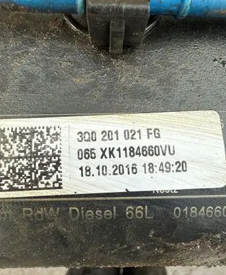 Skoda Superb B8 (3V) Fuel tank 4q0201021fg