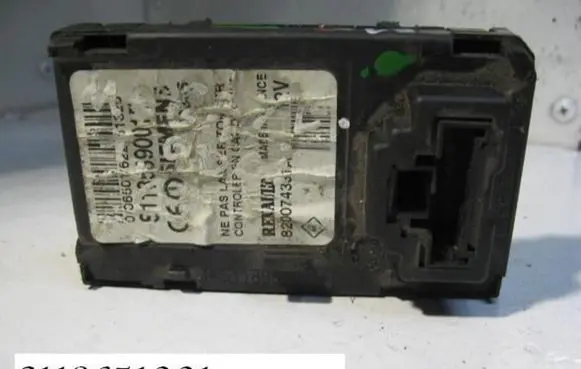 Renault Megane II Ignition key card reader S118651001 820074331A