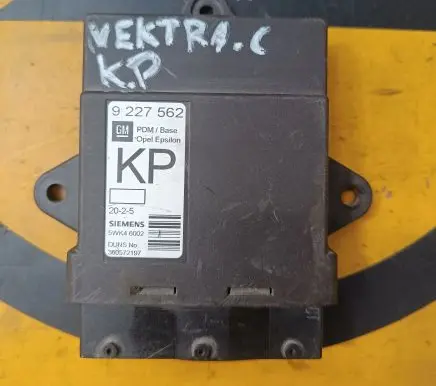 Opel Vectra C Door control unit/module 5WK46002 9227562