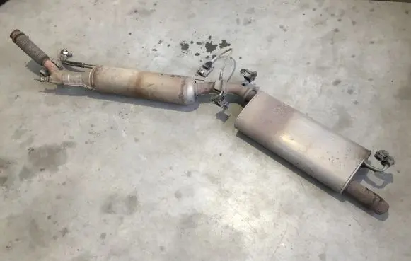 Toyota Proace Muffler/silencer 21DPS10003 54180216 9662143180