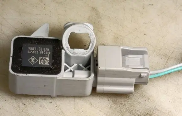 Airbag deployment crash/impact sensor
