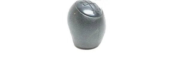 Gear lever shifter trim leather/knob