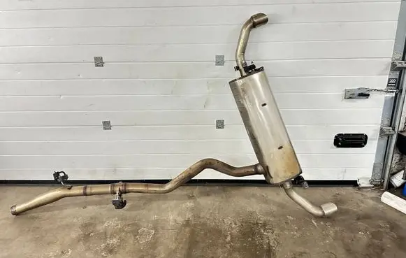 Volkswagen Touareg III Muffler/silencer 4M4253611Q
