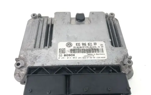 Volkswagen Jetta V Engine control unit/module 03G906021PP 03G906021AN 0281014063
