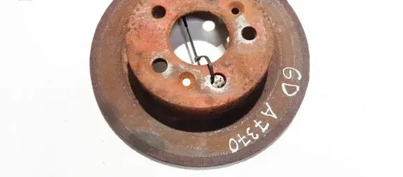 Renault Espace III Rear brake disc neventiliuojamas