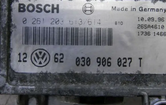 Volkswagen Golf III Engine control unit/module ECU 030906027T