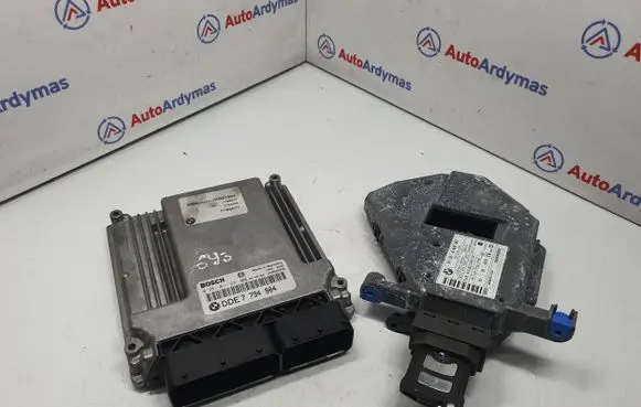 BMW 7 E65 E66 Engine ECU kit and lock set 7794904 13617794904 0281011231