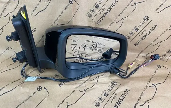 Volkswagen Caddy Front door electric wing mirror 2K7857502AG
