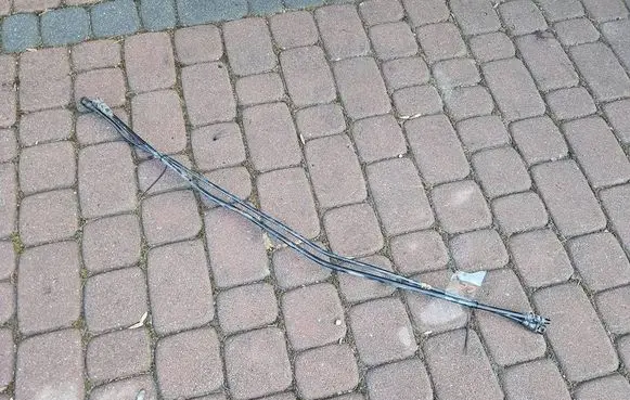 Opel Corsa E Fuel line pipe 13180009 13297332