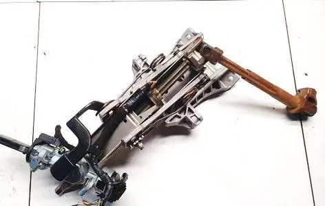 Steering wheel axle