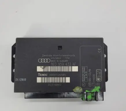 Audi A4 S4 B7 8E 8H Comfort/convenience module 8E0959433AF 8E0959433A