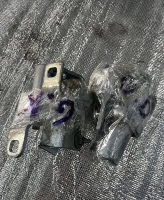 Ford Mondeo MK IV Rear door hinge set 