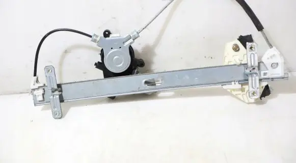 Front window lifting mechanism without motor