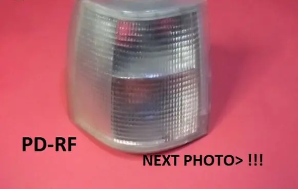 Front indicator light