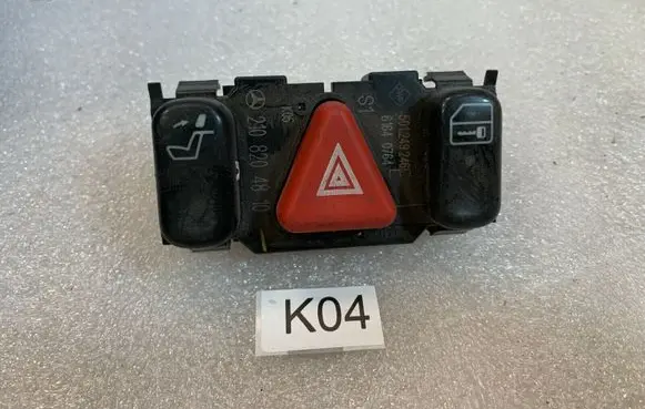 Mercedes-Benz E W210 Hazard light switch 2108204810