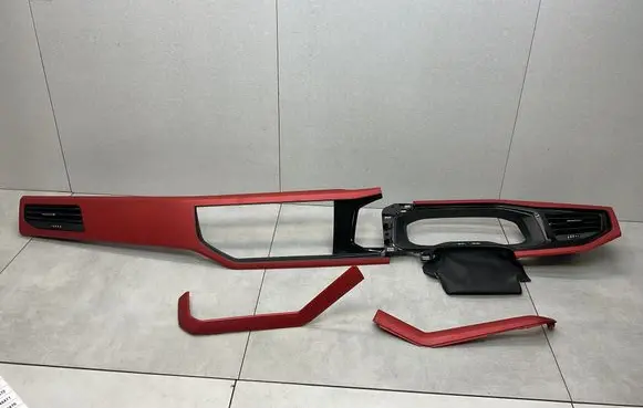 Volkswagen Polo VI Dashboard glove box trim 2G2858415AB 2G2863051 2G2863052