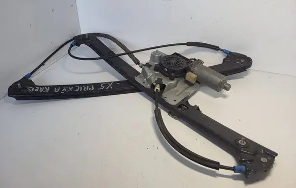 BMW X5 E53 Front door window regulator with motor 8243803