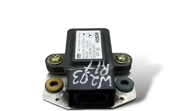 Mercedes-Benz C W203 ESP acceleration yaw rate sensor 0265005230 0015404517
