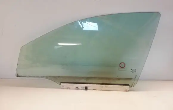 Opel Astra H Front door window glass four-door 43R001582