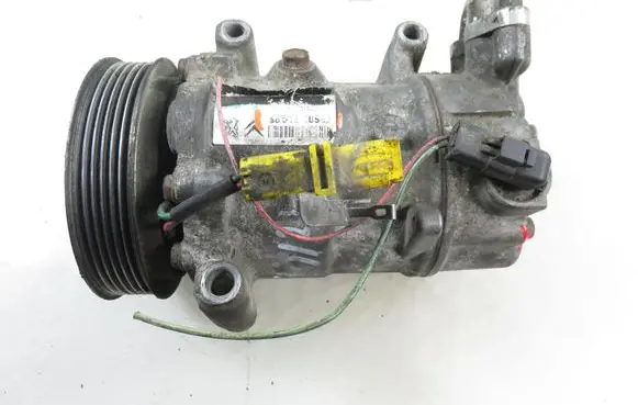 Citroen C4 I Air conditioning (A/C) compressor (pump) 9651910980