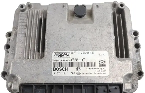Ford C-MAX I Engine control unit/module 8M5112A650LC 0281011701