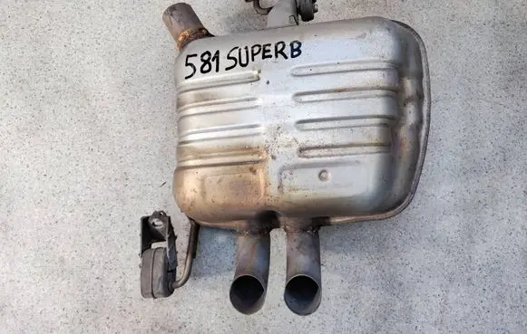 Skoda Superb B8 (3V) Muffler/silencer 3Q5253611AA12 3Q5253611AA
