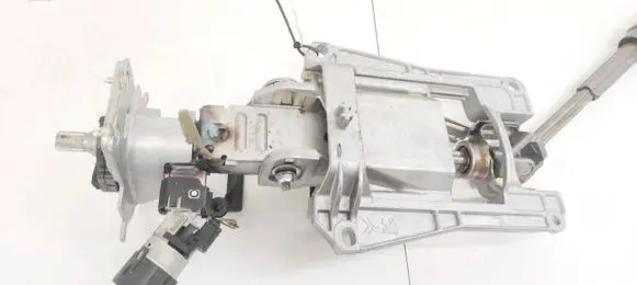 Steering wheel axle